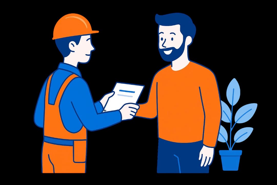 Réception de votre devis personnalisé